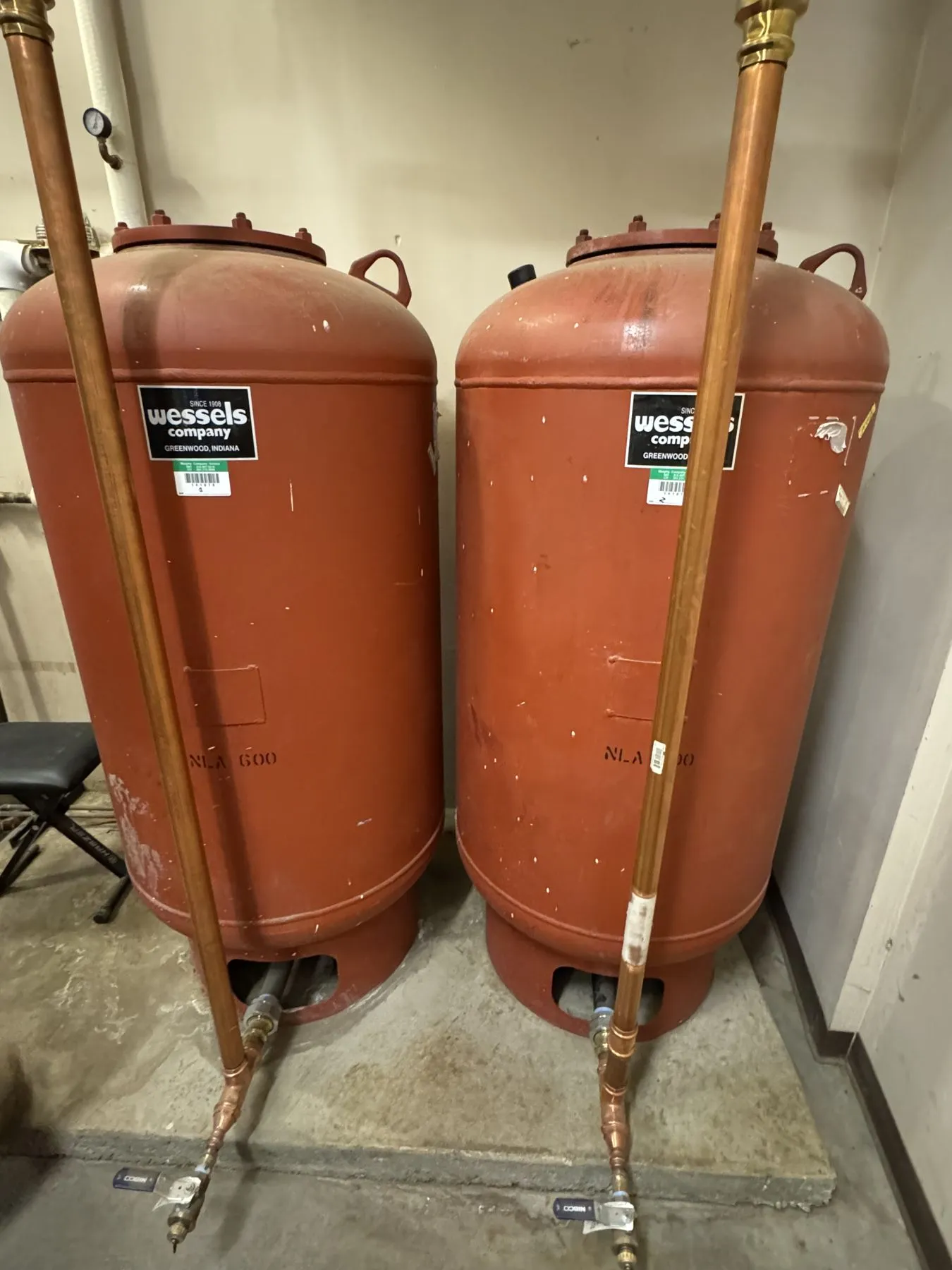 Before: Pump motors and runs