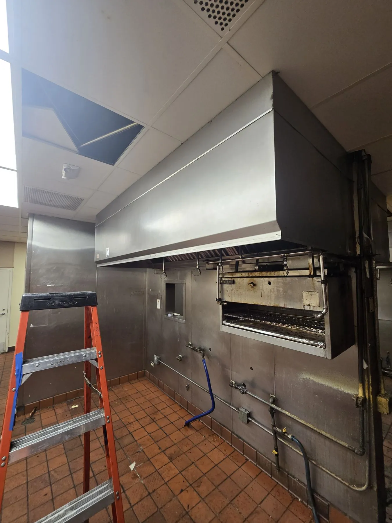 Before: Hood line, view two
