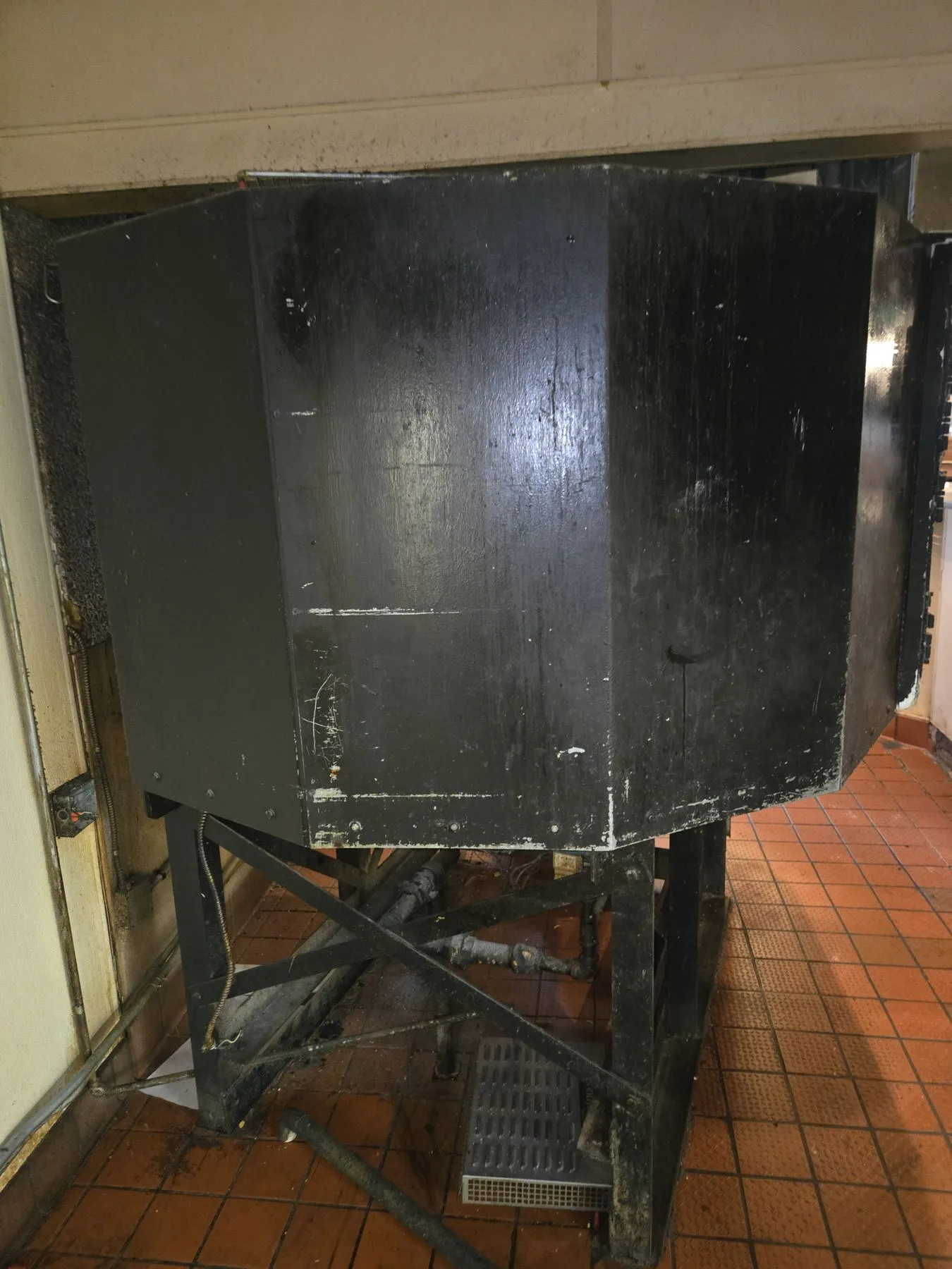 Before: Industrial oven