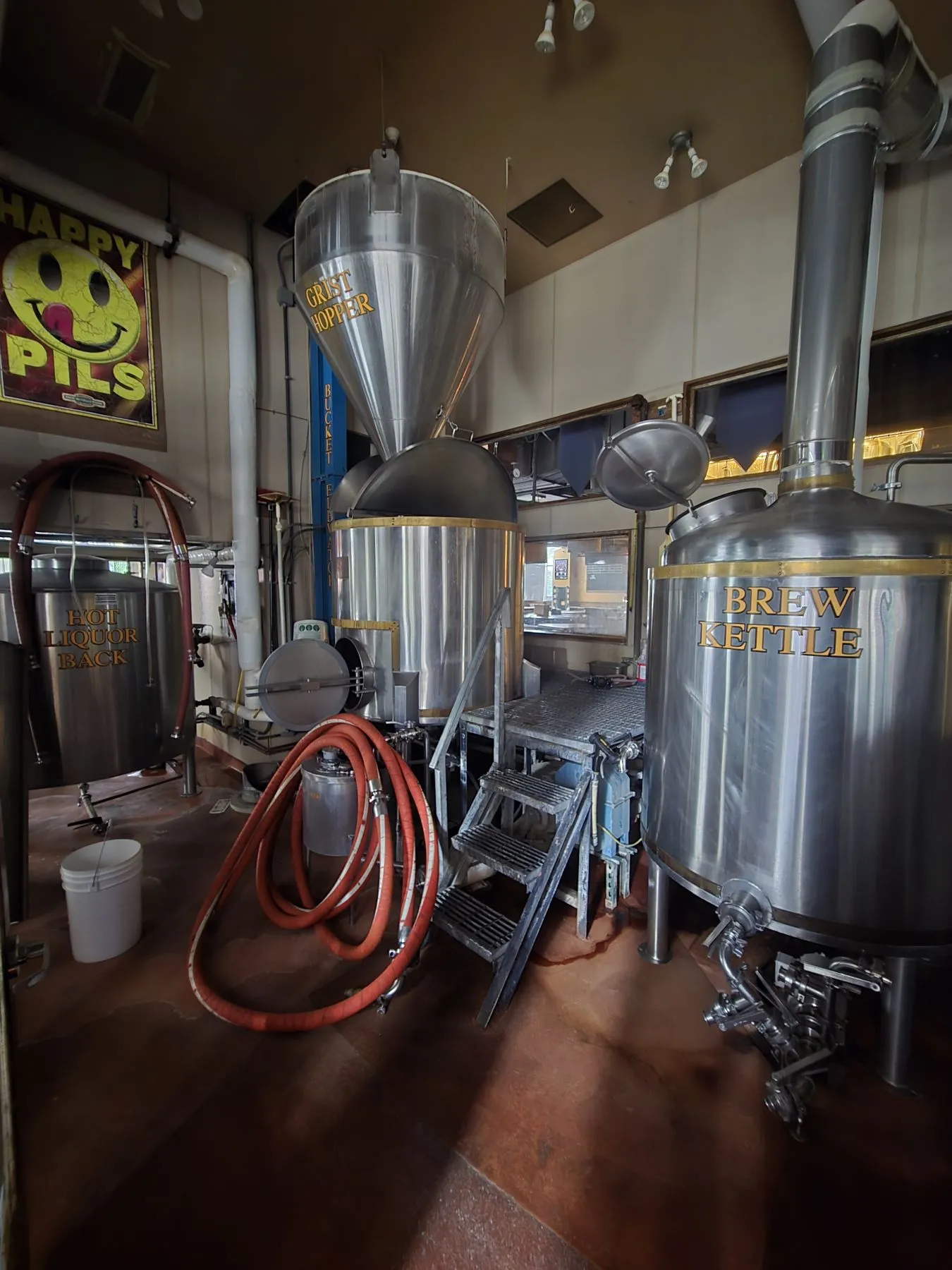 Before: Three vessels and the hopper
